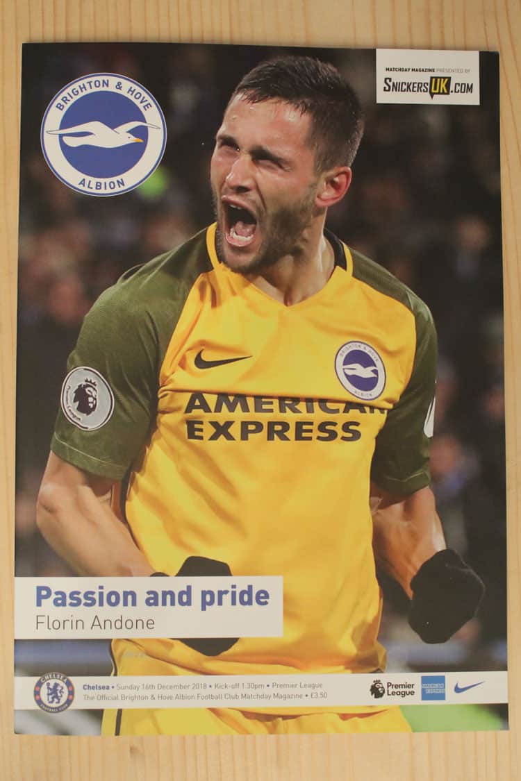 Brighton & Hove Albion FC v Chelsea FC